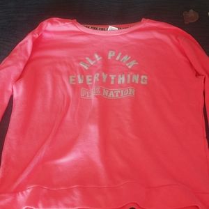 Large PINK nation sweatshirt
